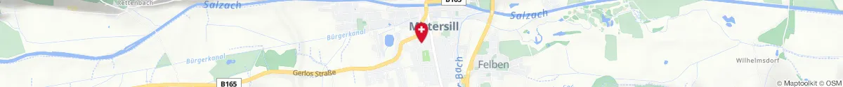 Kartendarstellung des Standorts für Tauern-Apotheke Mittersill in 5730 Mittersill